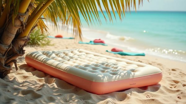 Quel matelas de plage gonflable choisir pour un confort optimal ?
